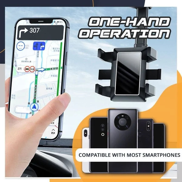 Rotatable Car Phone Holder | Keep Your Eyes on the Road!