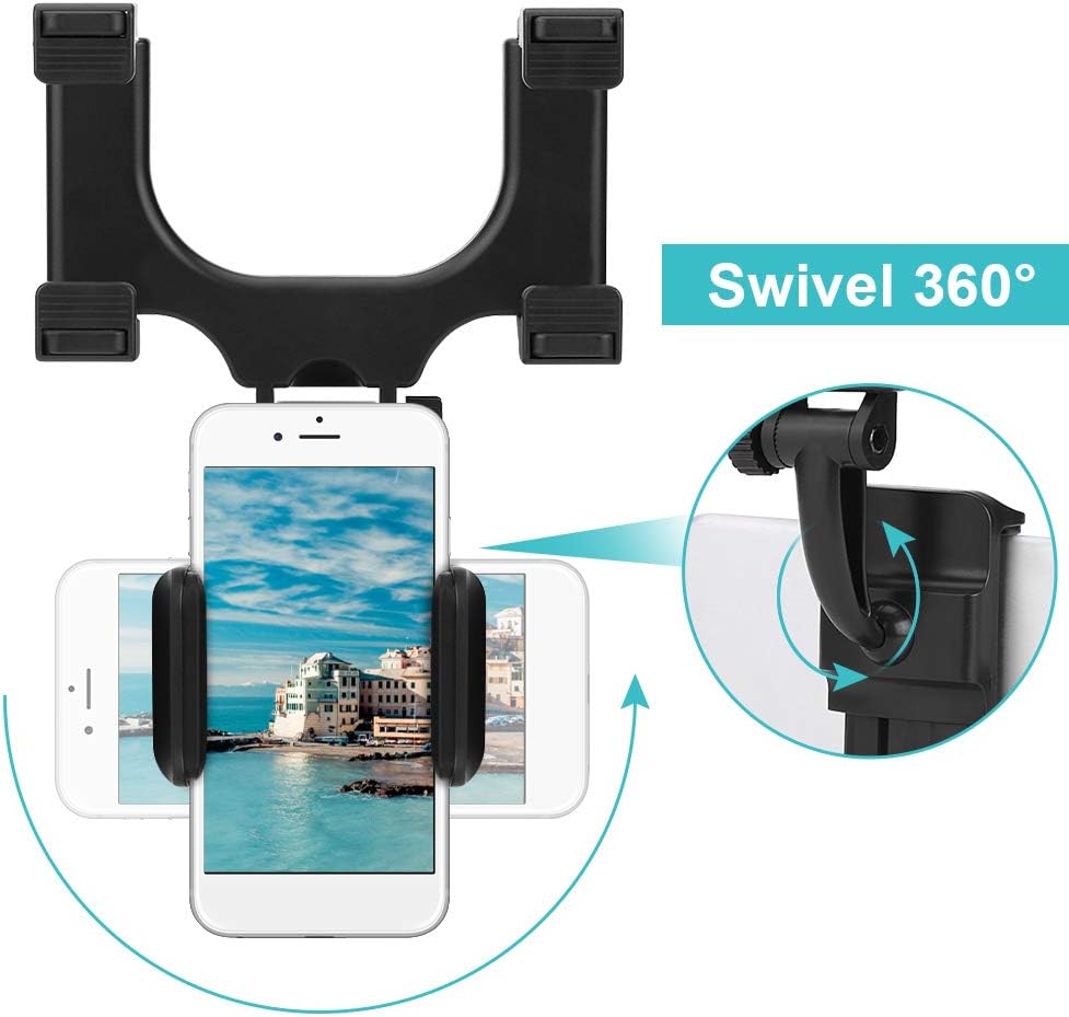 Rearview Mirror Phone Holder | Hands-Free Convenience!