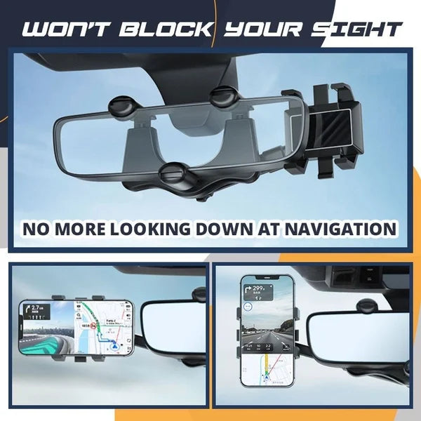 Rotatable Car Phone Holder | Keep Your Eyes on the Road!