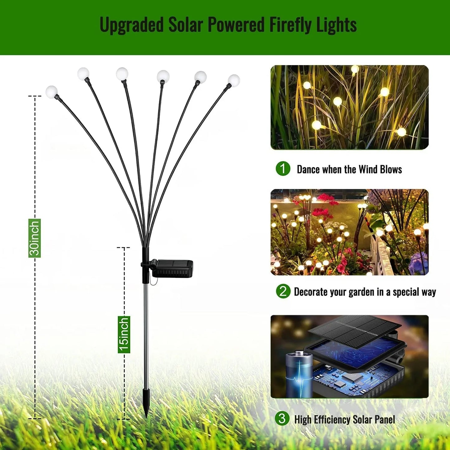 Solar Firefly Garden Lights | Illuminate Your Garden!