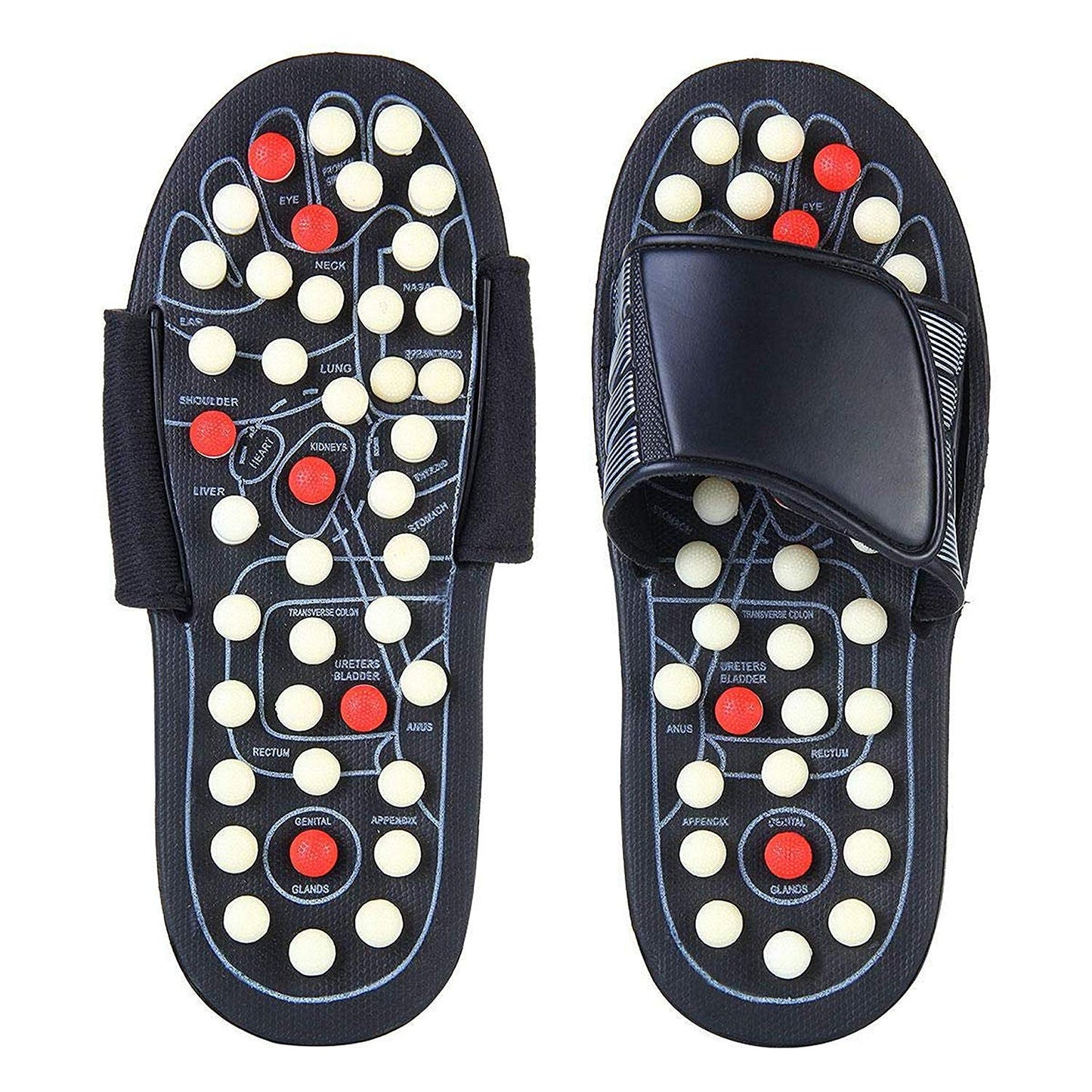 FootSoothe Acupressure Relaxer Slippers | Relax and Revitalize