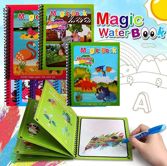MagicAqua Reusable Kids Water Book | Endless Creative Fun