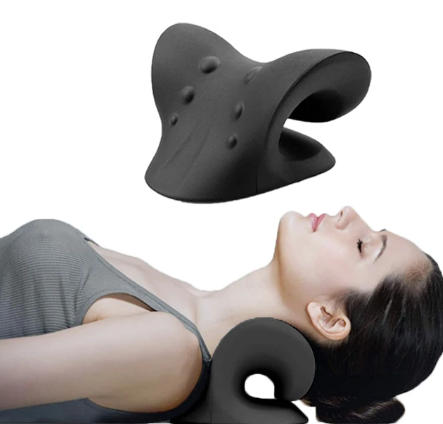 Cervical Spine Stretch Neck Shoulder Relaxer Cervical Muscle Relaxation Traction Device Shoulder Massage Pillow Spine Correction