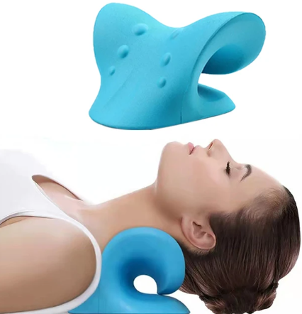 Cervical Spine Stretch Neck Shoulder Relaxer Cervical Muscle Relaxation Traction Device Shoulder Massage Pillow Spine Correction