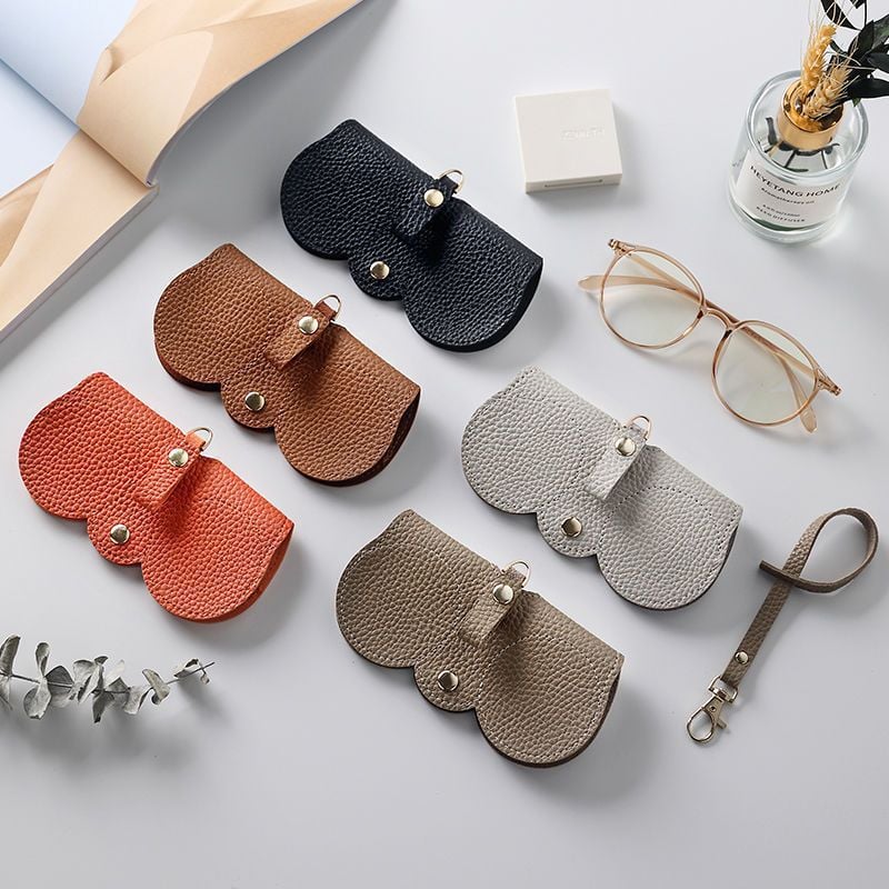 Soft Leather Sunglasses Pouch | Stylish Protection On-the-Go