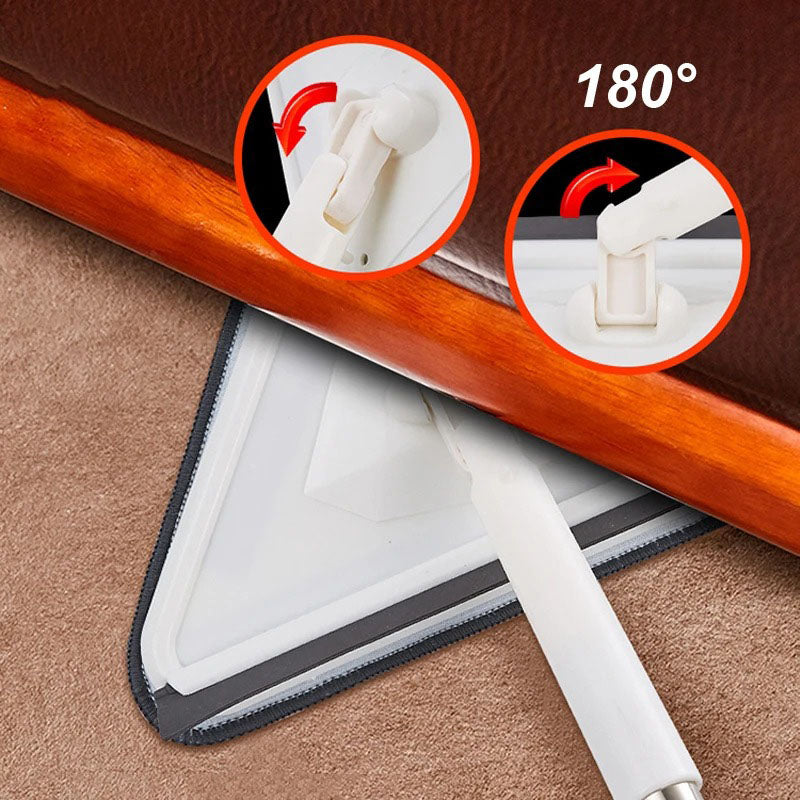 180° Triangle Cleaning Mop | Portable and Efficient!