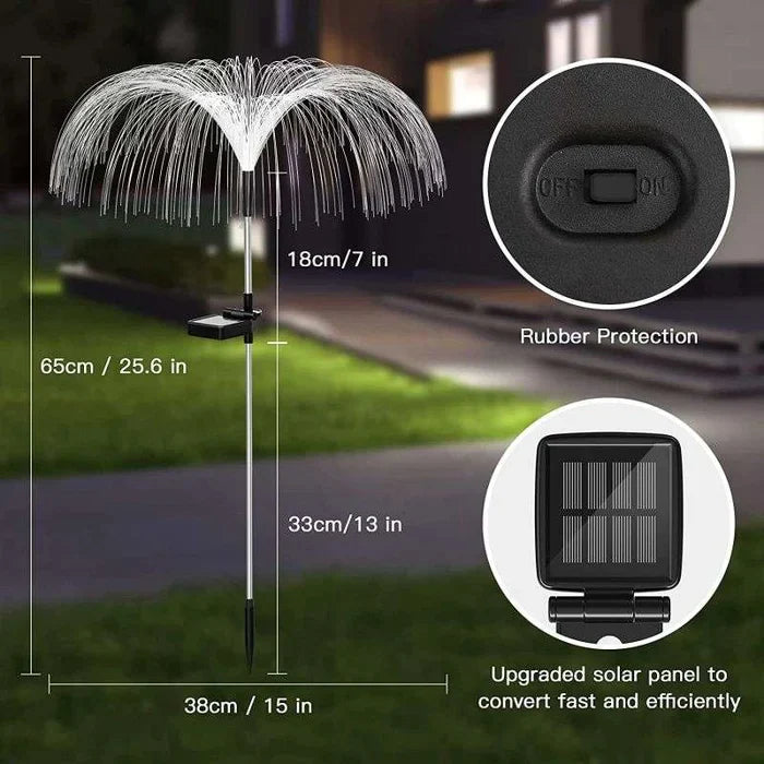 Jellyfish Solar Light Waterproof | Illuminate Your Garden with Magic!