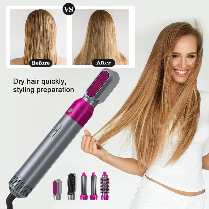 5-in-1 Professional Hair Dryer | Style, Dry, and Transform Your Hair!