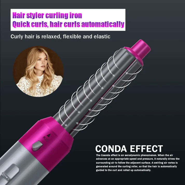 5-in-1 Professional Hair Dryer | Style, Dry, and Transform Your Hair!